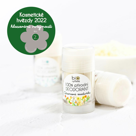 100% přírodní deodorant Citronová meduňka (velký) 100% přírodní deodorant Citronová meduňka (velký)